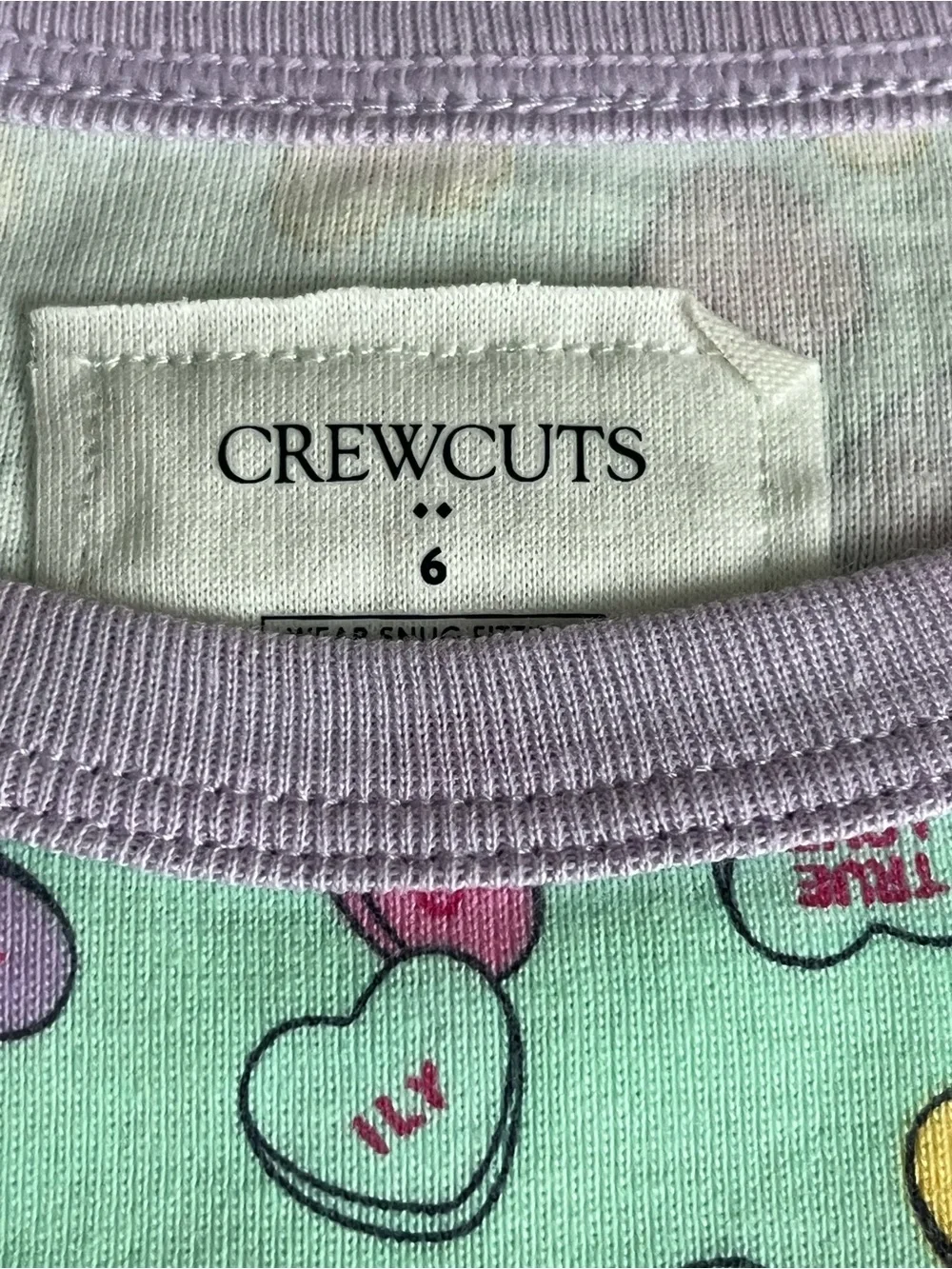 Crewcuts Girl's Bows Cats & Heart Allover Print Pajama Set 100% Cotton 2 Sets
